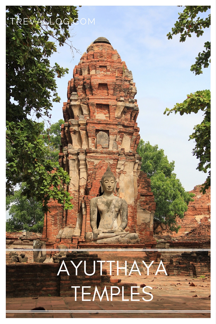 Visiting Ayutthaya temples, Thailand