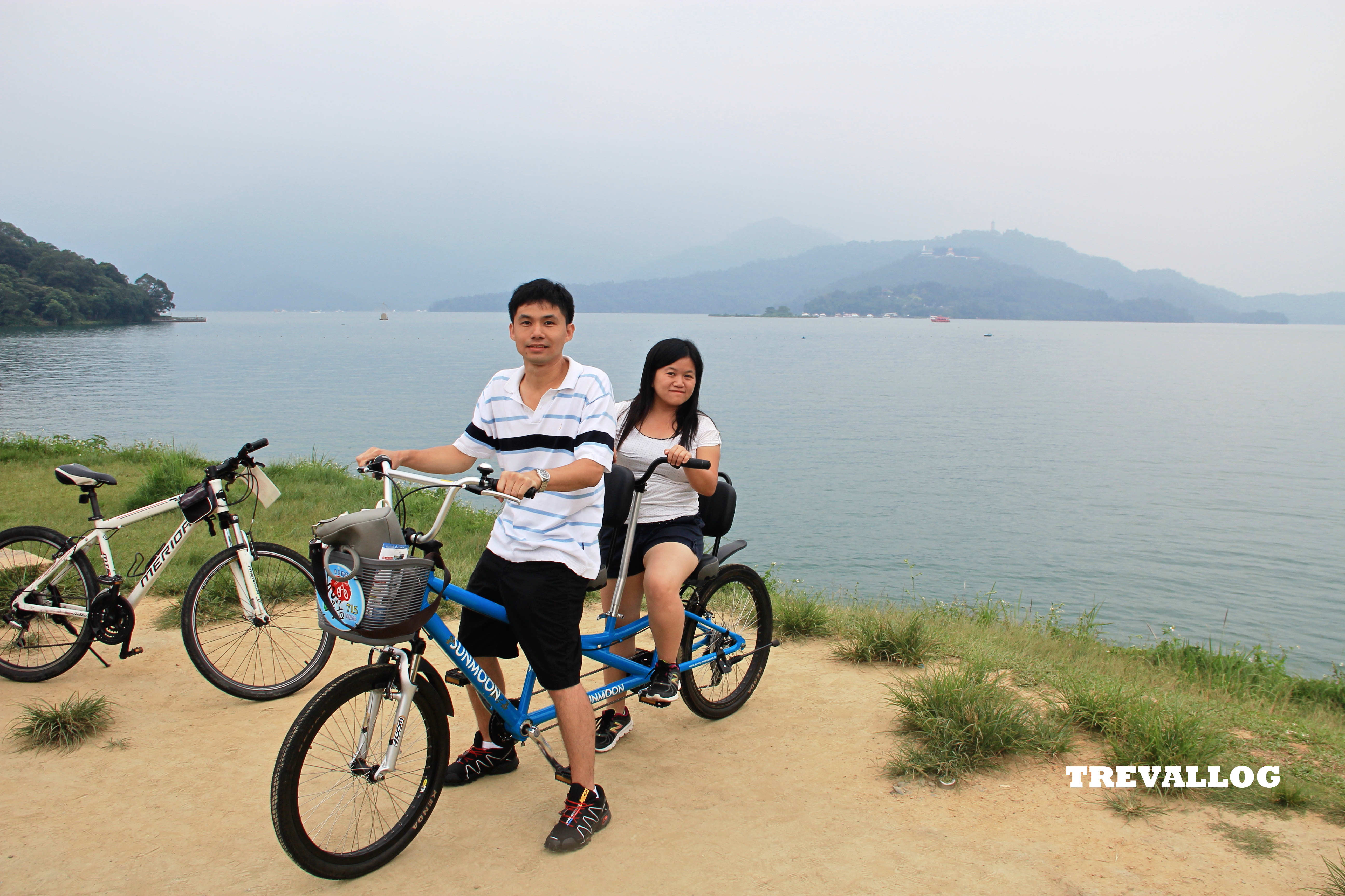 Cycling around Sun Moon Lake, Taiwan