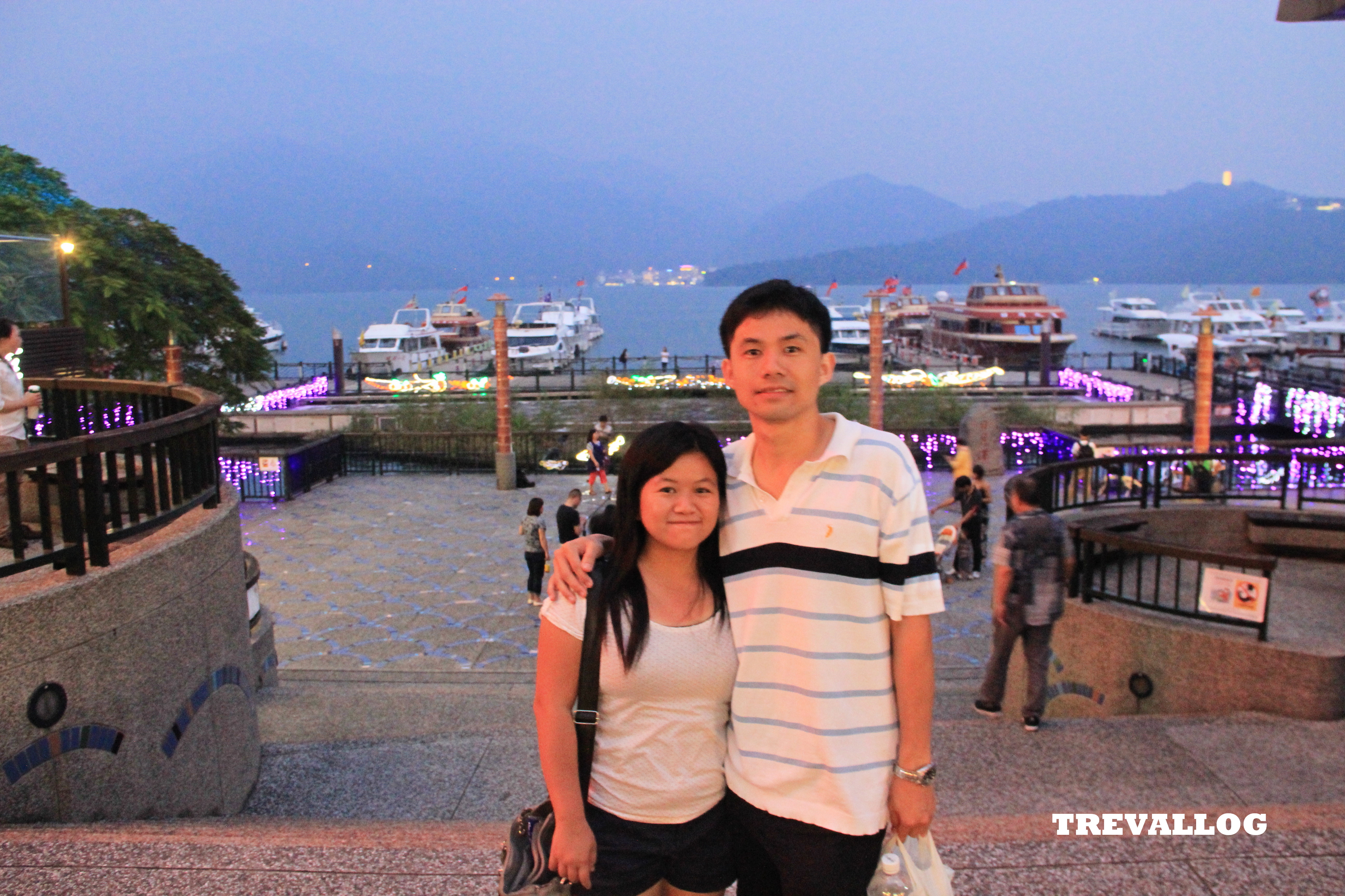 Ferry jetty at Shuishe, Sun Moon Lake, Taiwan