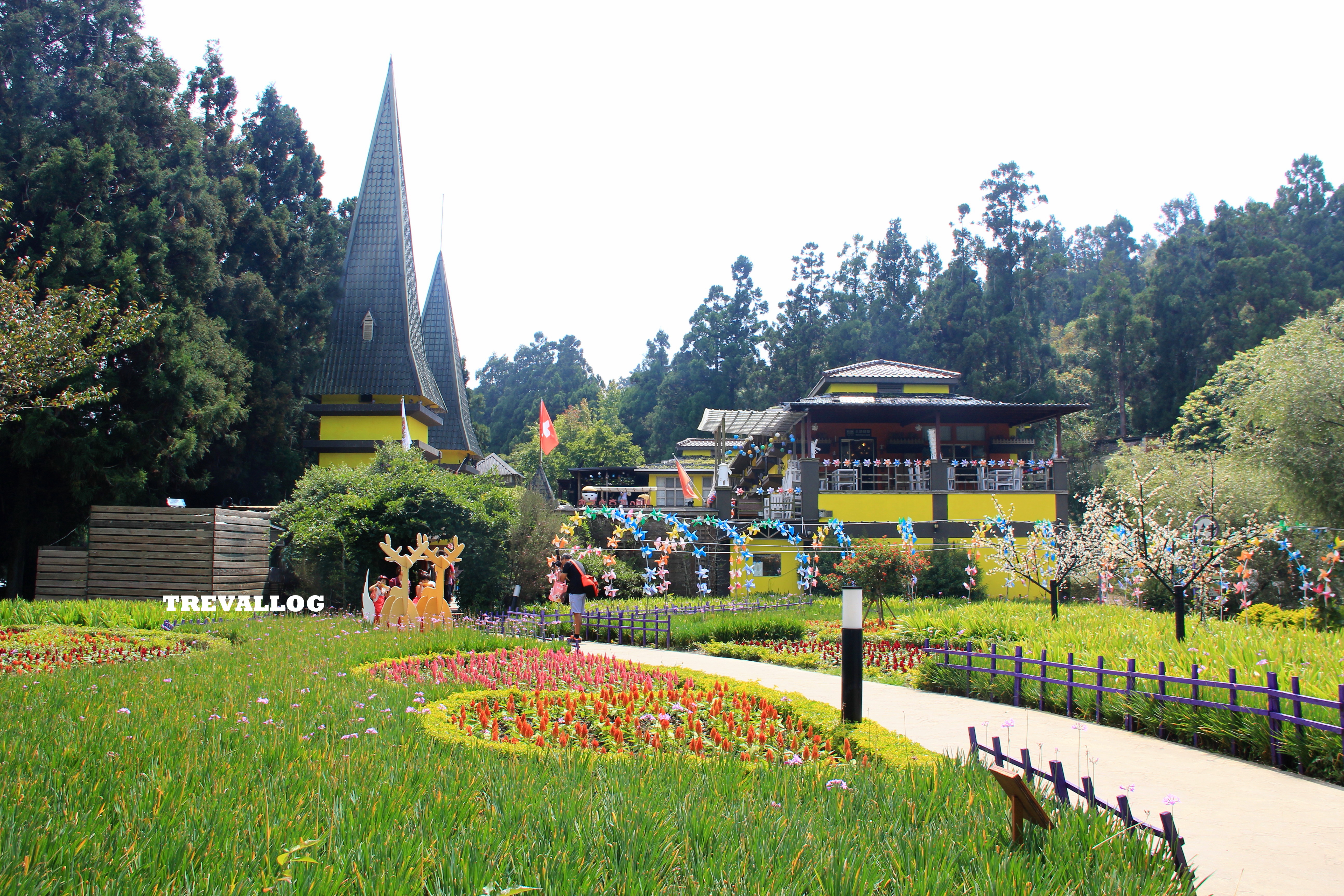 At Little Swiss Garden, Cingjing, Taiwan