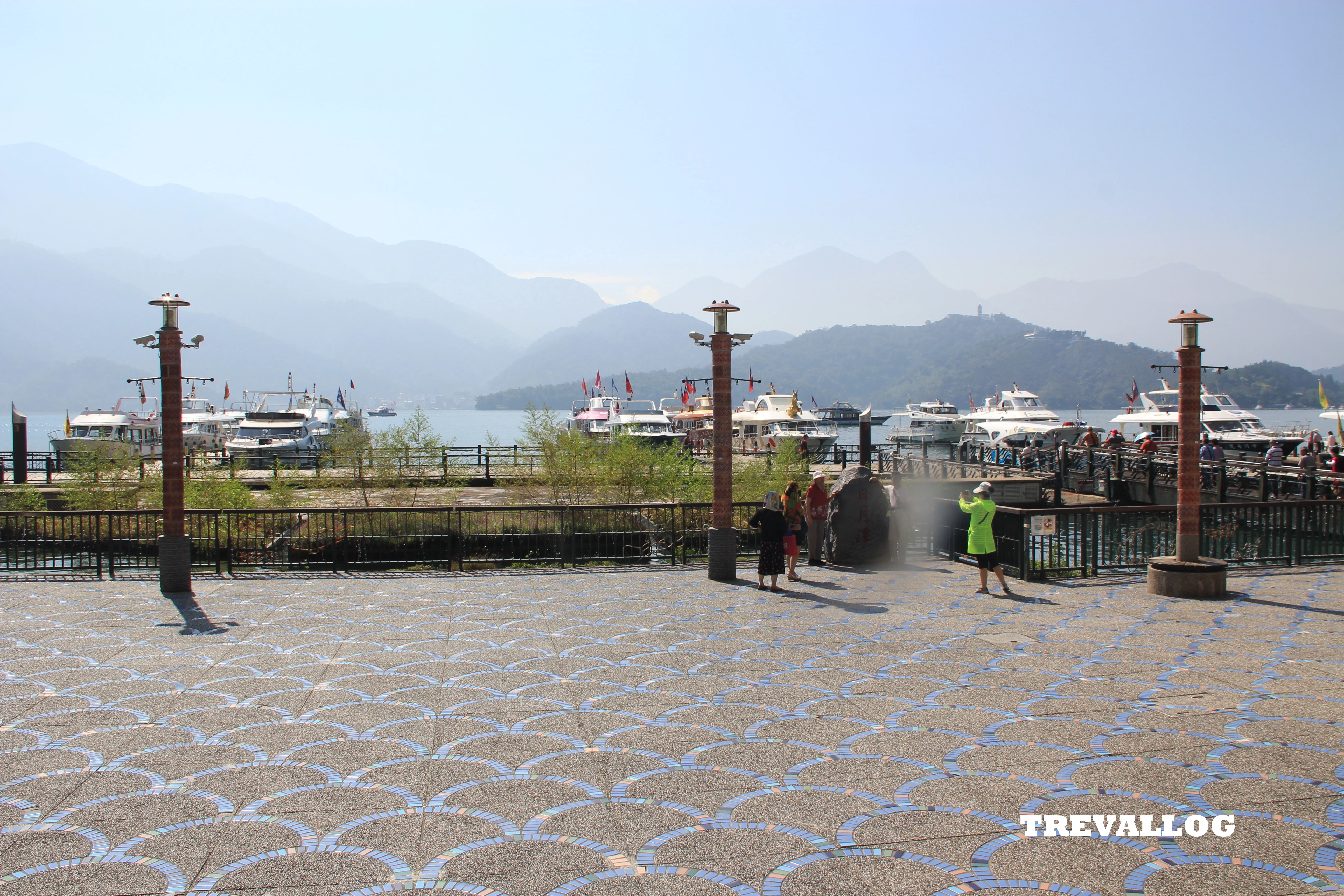 Ferry pier at Shuishe Village, Sun Moon Lake, Taiwan