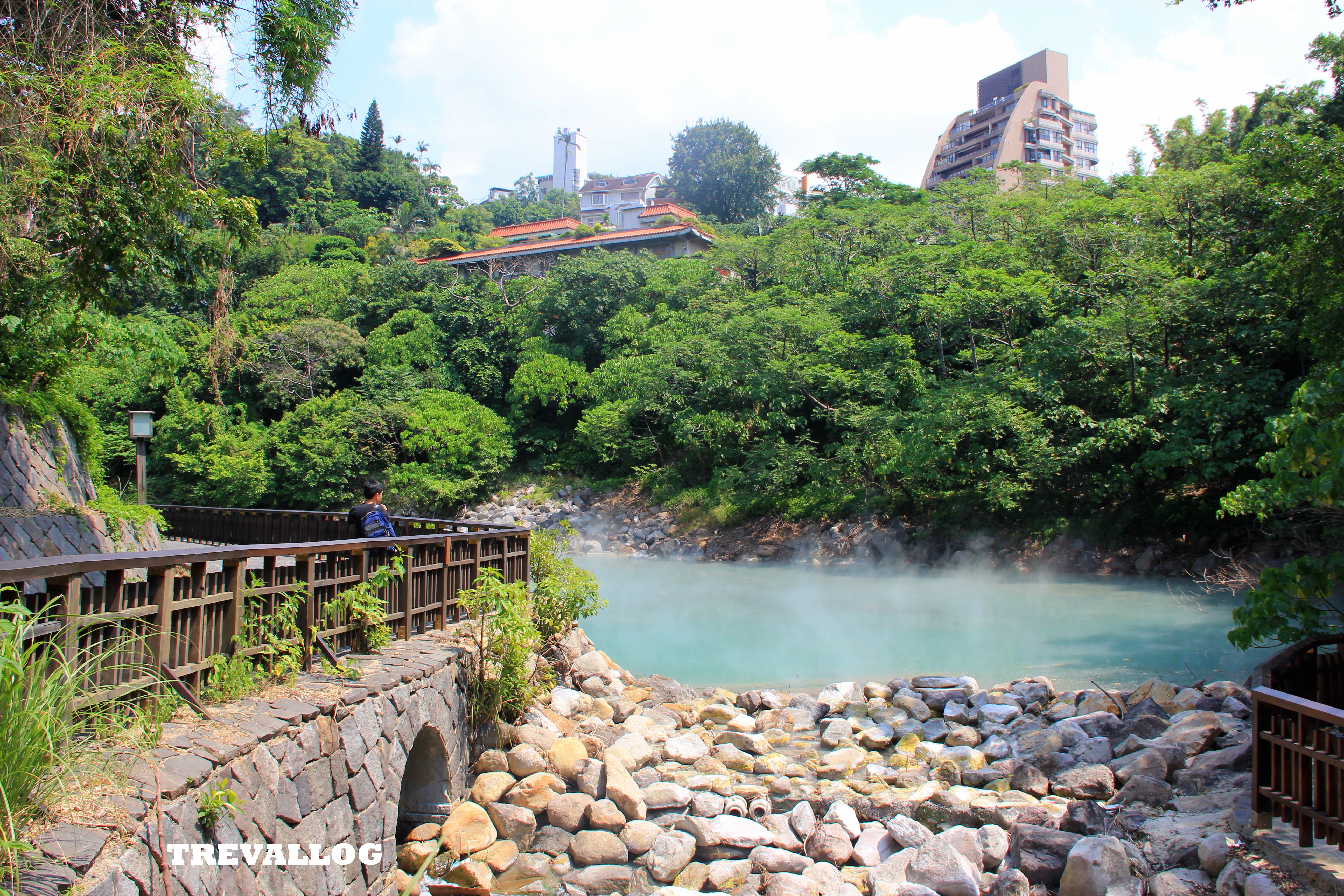 Steam of Thermal Valley, Beitou, Taipei, Taiwan