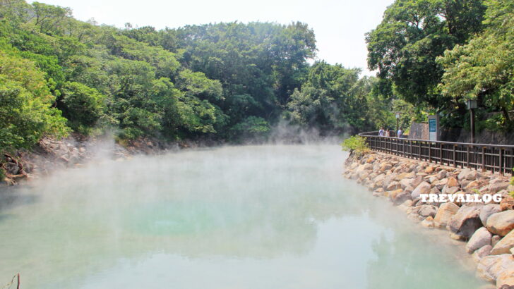 Steam of Thermal Valley, Beitou, Taipei, Taiwan