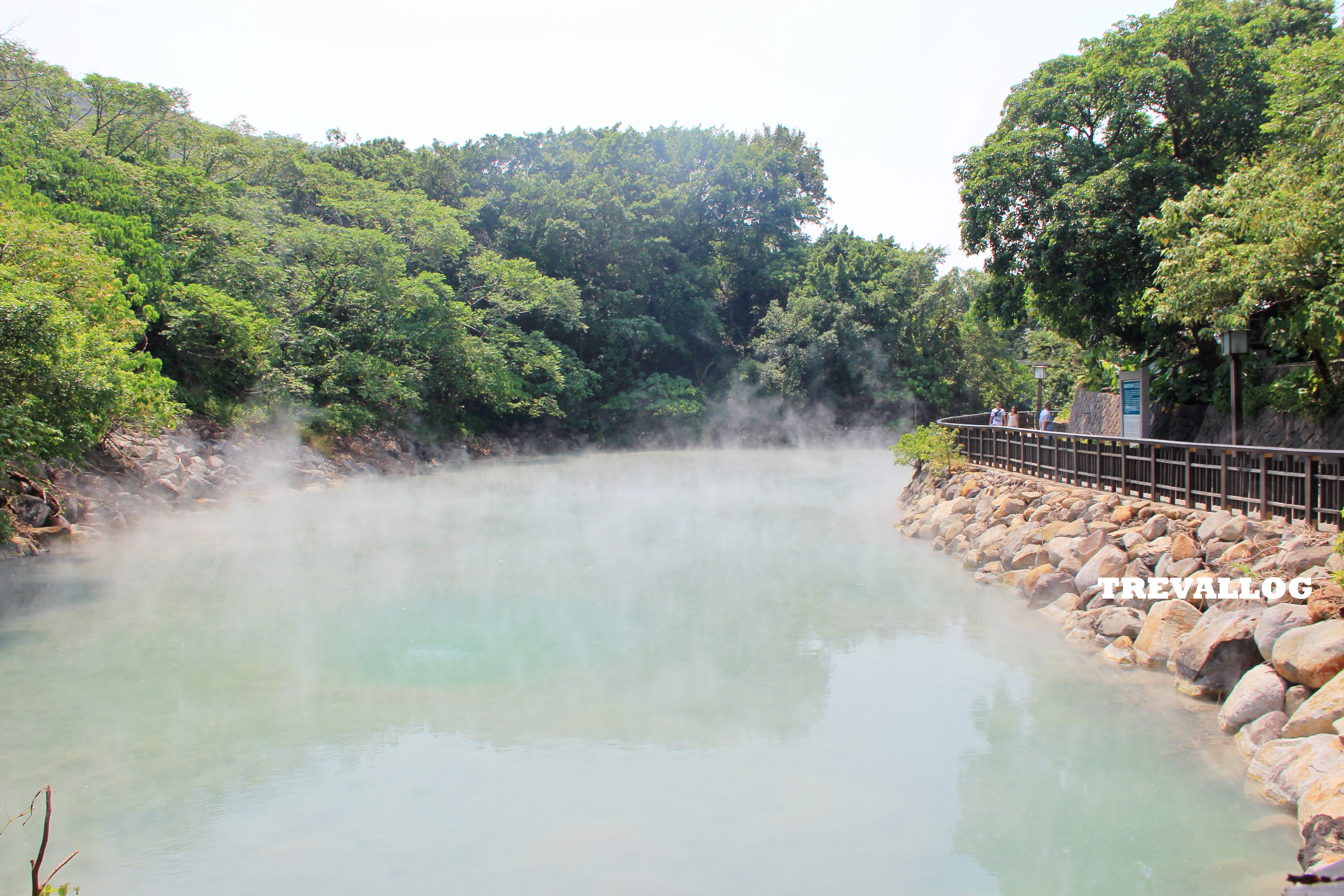 Steam of Thermal Valley, Beitou, Taipei, Taiwan
