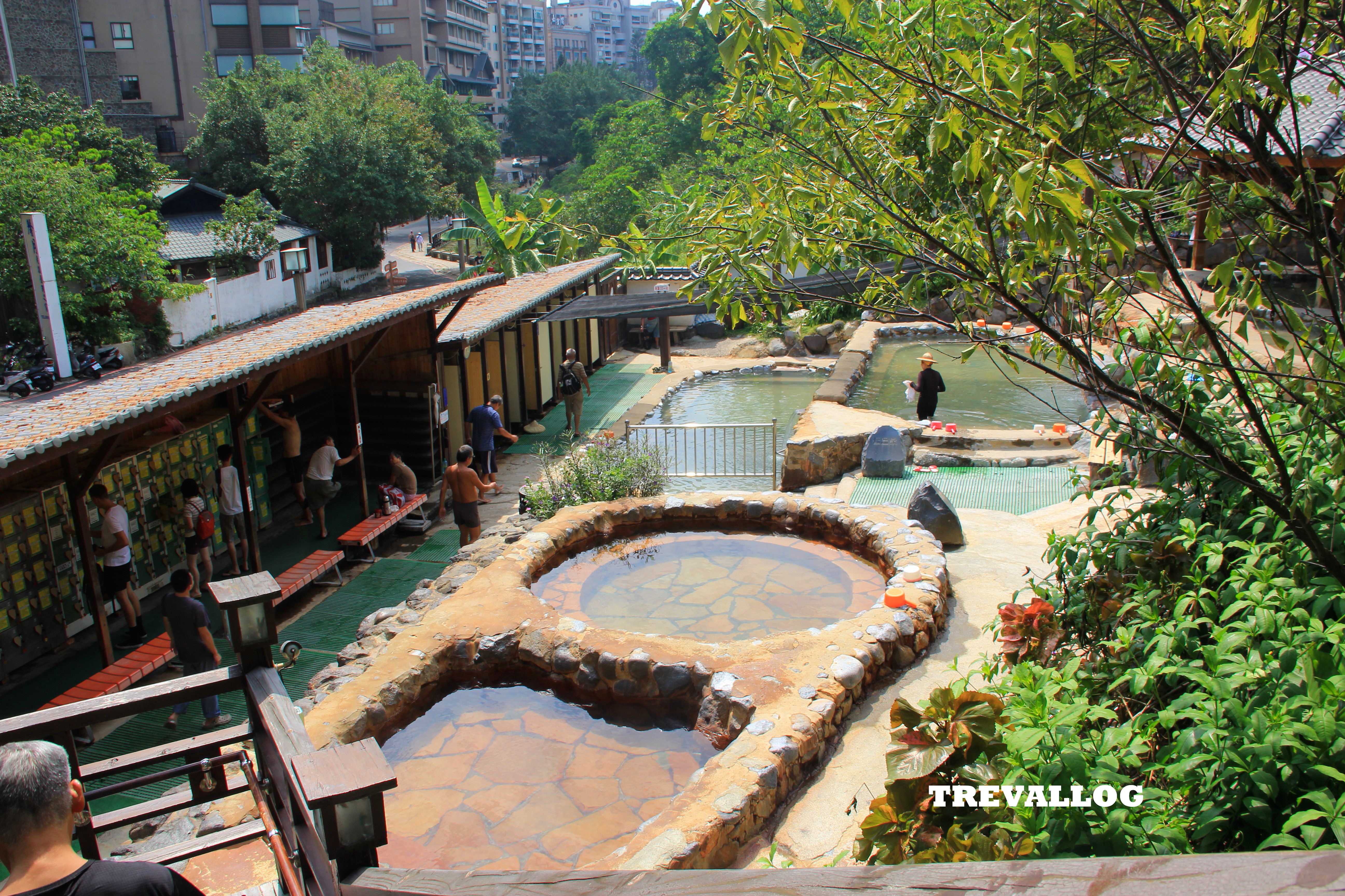 Outdoor Public Hot Spring, Beitou, Taipei, Taiwan