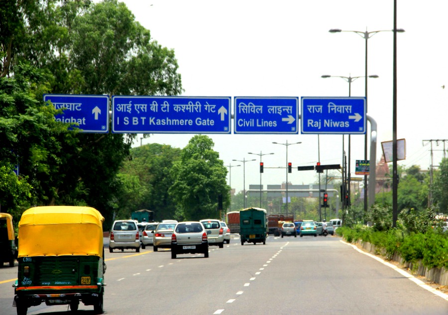 Roads in New Delhi