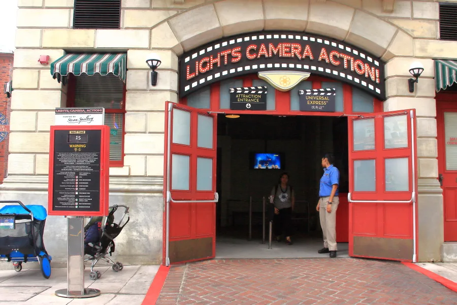 Lights Camera Action at Universal Studios Singapore