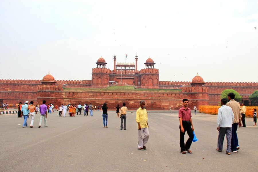 Red Fort in New Delhi, India