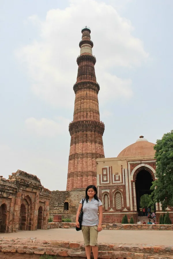 Qutub Minar in New Delhi, India