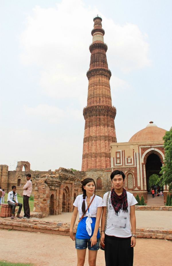 Qutub Minar in New Delhi, India