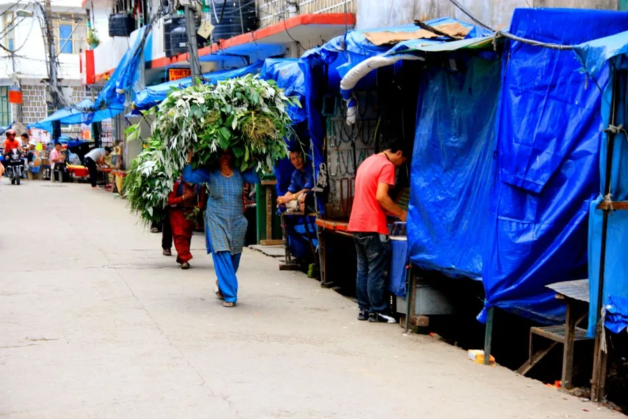 Market at McLeod Ganj, Dharamsala, India