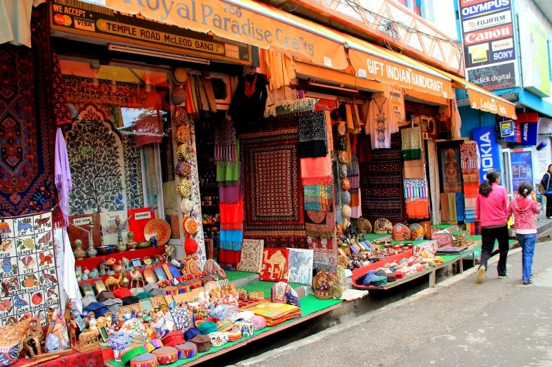 Souvenirs at McLeod Ganj, Dharamsala, India