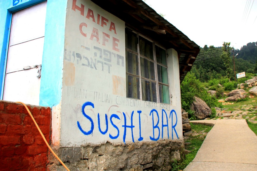 Haifa Cafe Sushi Bar in Dharamkot, McLeod Ganj, Dharamsala, India