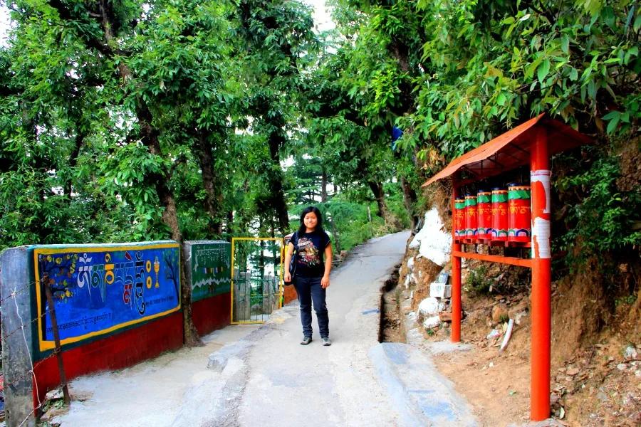 Namgyal Circle Walk at McLeod Ganj, Dharamsala, India