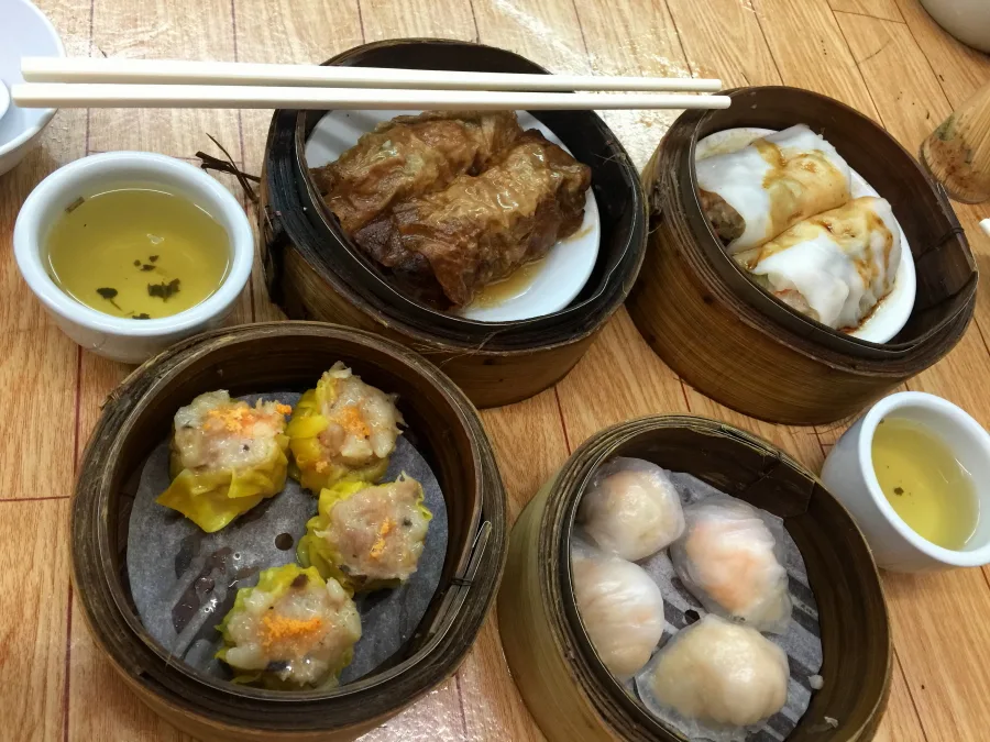 Dimsum breakfast from Saam Hui Yaat, Sai Ying Pun, Hong Kong