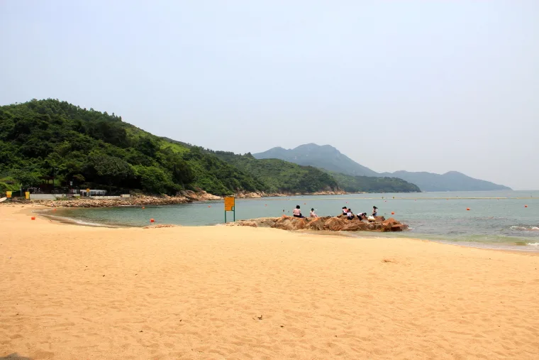 Hung Shing Yeh beach, Lamma island, Hong Kong