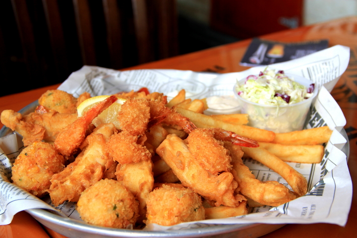 Seafood Platter Bubba Gump at The Peak Tower, Hong Kong