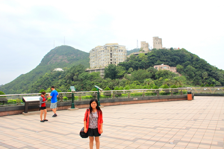 Rooftop at The Peak Galleria, Hong Kong