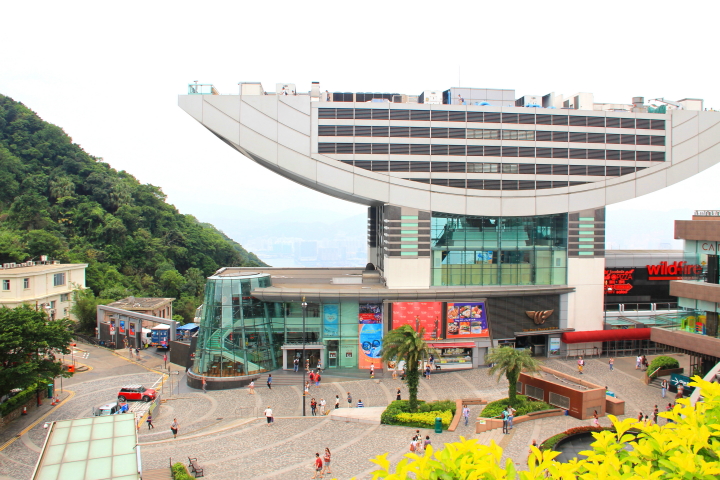 Rooftop at The Peak Galleria, Hong Kong
