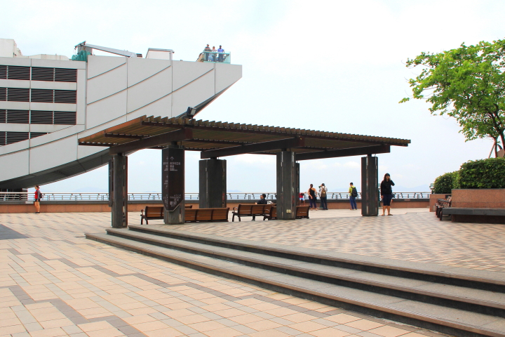 Rooftop at The Peak Galleria, Hong Kong