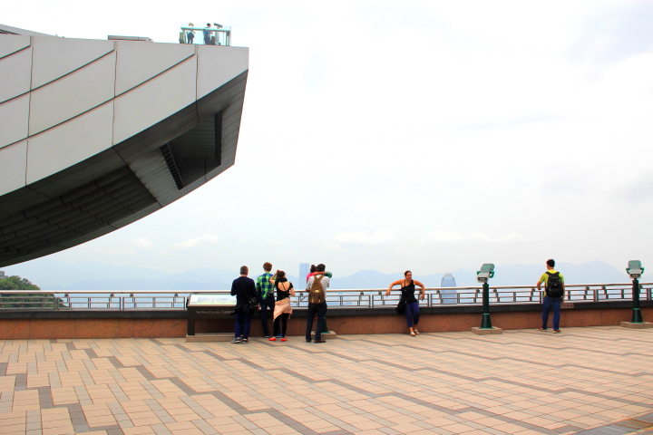 Rooftop at The Peak Galleria, Hong Kong