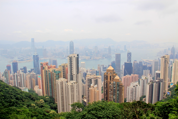 Rooftop at The Peak Galleria, Hong Kong