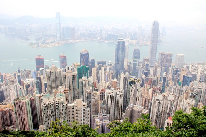 Skyline view from Peak Circle Walk