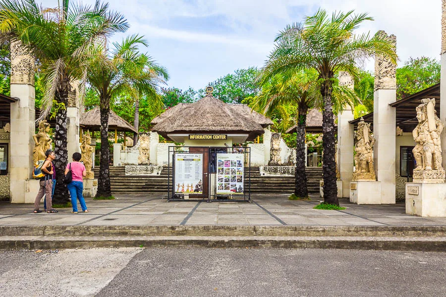 The entrance at Garuda Wisnu Kencana GWK, Bali