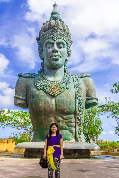 Wisnu's statue at Garuda Wisnu Kencana GWK, Bali