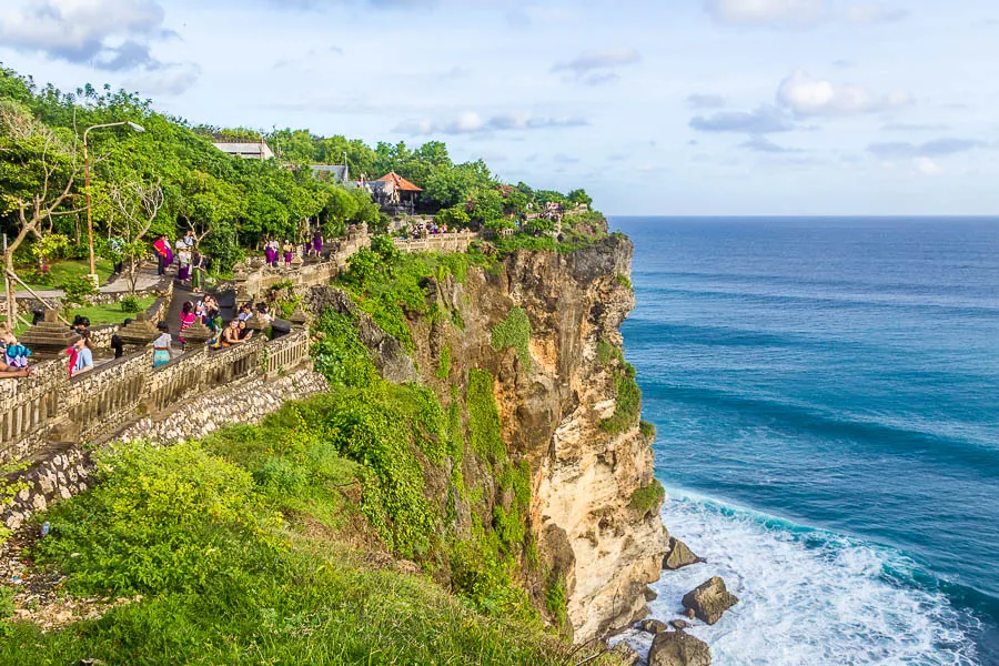 Cliff at Uluwatu Temple, Bali
