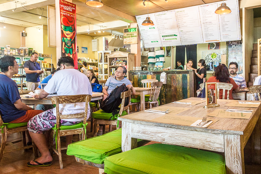 Interior at Earth Cafe & Market, Seminyak, Bali