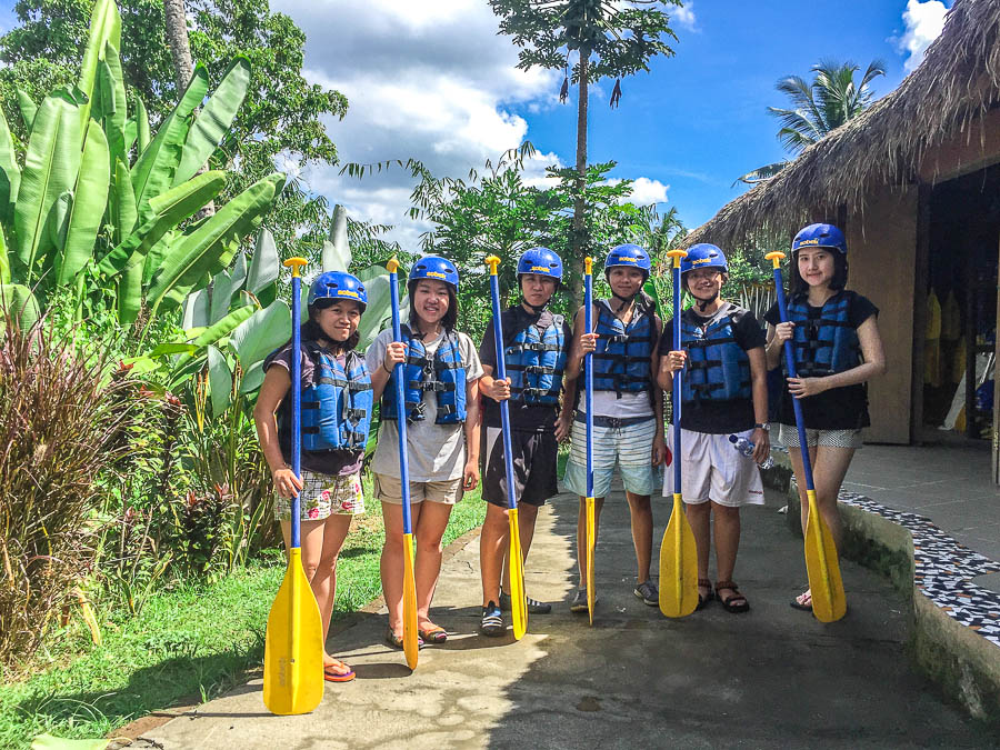 Getting Ready - Sobek Rafting at Ayung River, Ubud, Bali