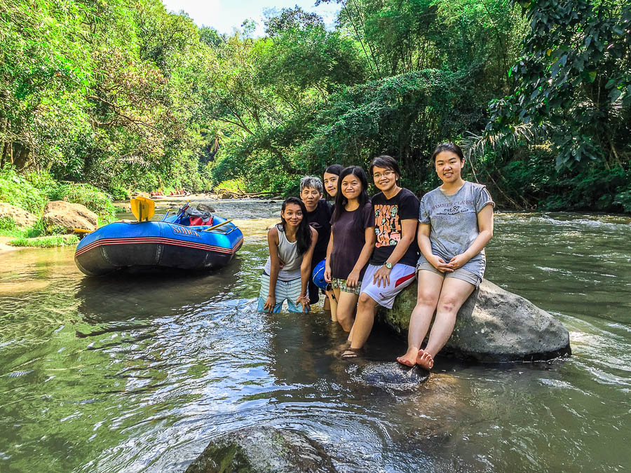 Sobek Rafting at Ayung River, Ubud, Bali