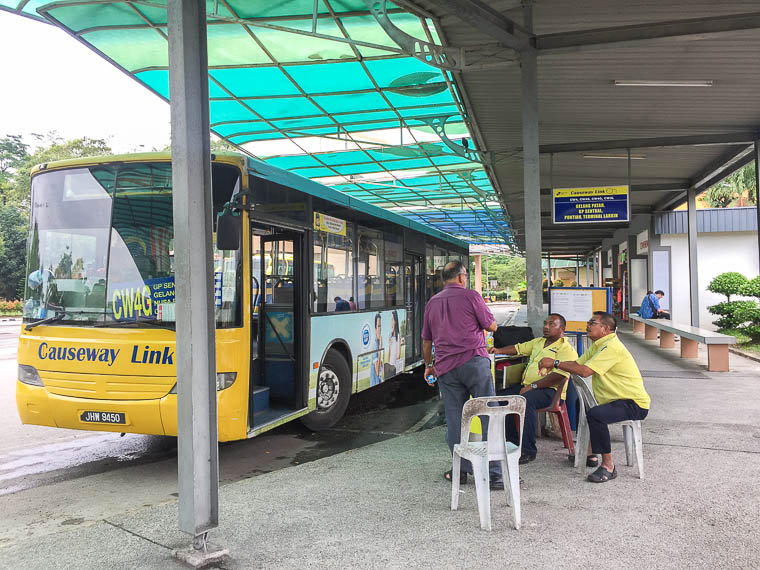 Travel from Singapore to Johor Bahru by Bus