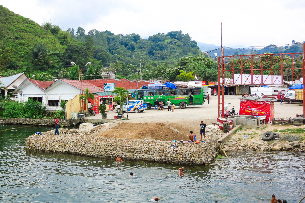 Ajibata, Lake Toba Samosir Tomok ferry