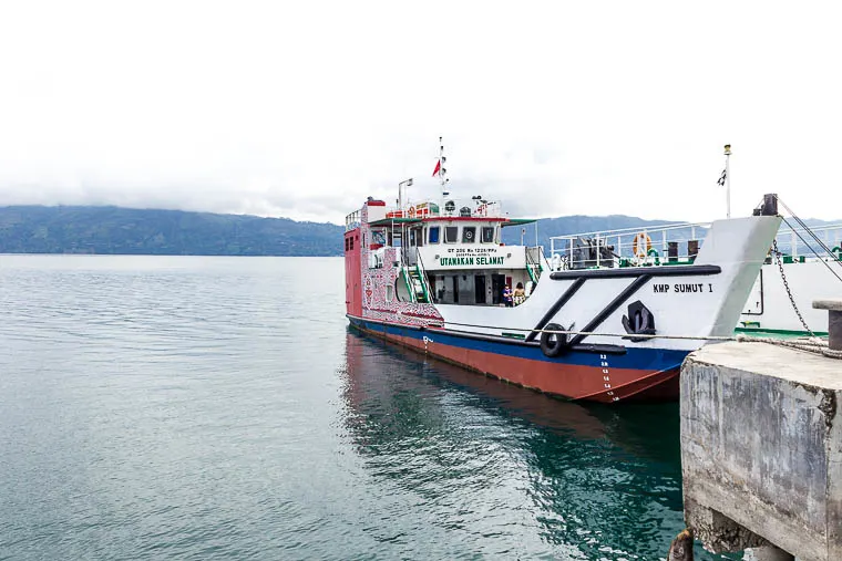Simanindo Ferry, Lake Toba, North Sumatera