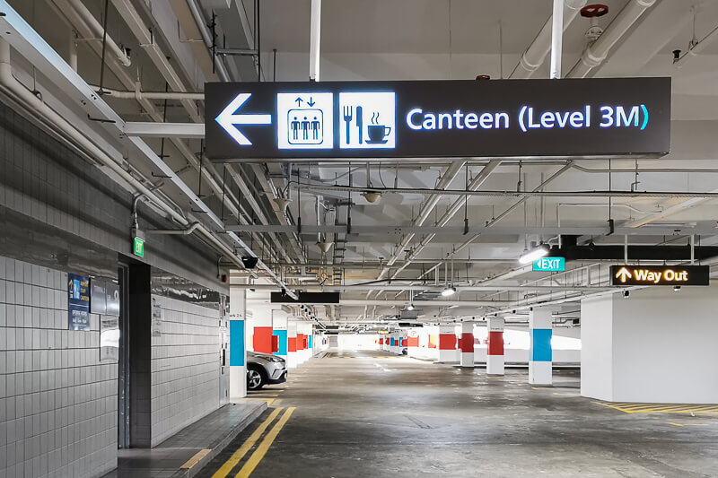 Singapore Changi Airport Staff Canteen at Terminal 2