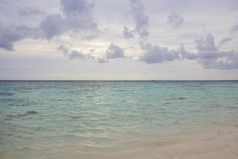 Beach at Hangnaameedhoo, Maldives