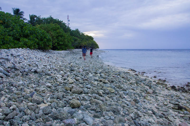 Beach at Hangnaameedhoo, Maldives