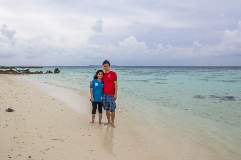 Bikini beach at Hangnaameedhoo