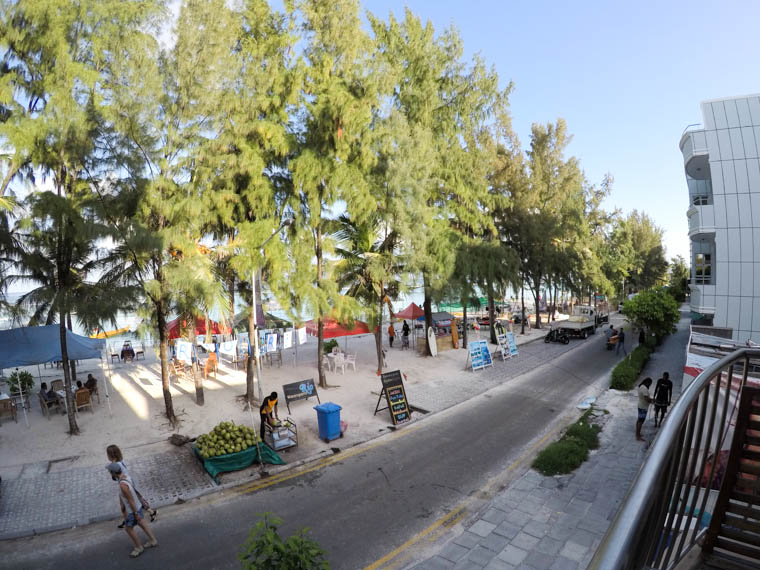 fuana inn balcony view, hulhumale hotel