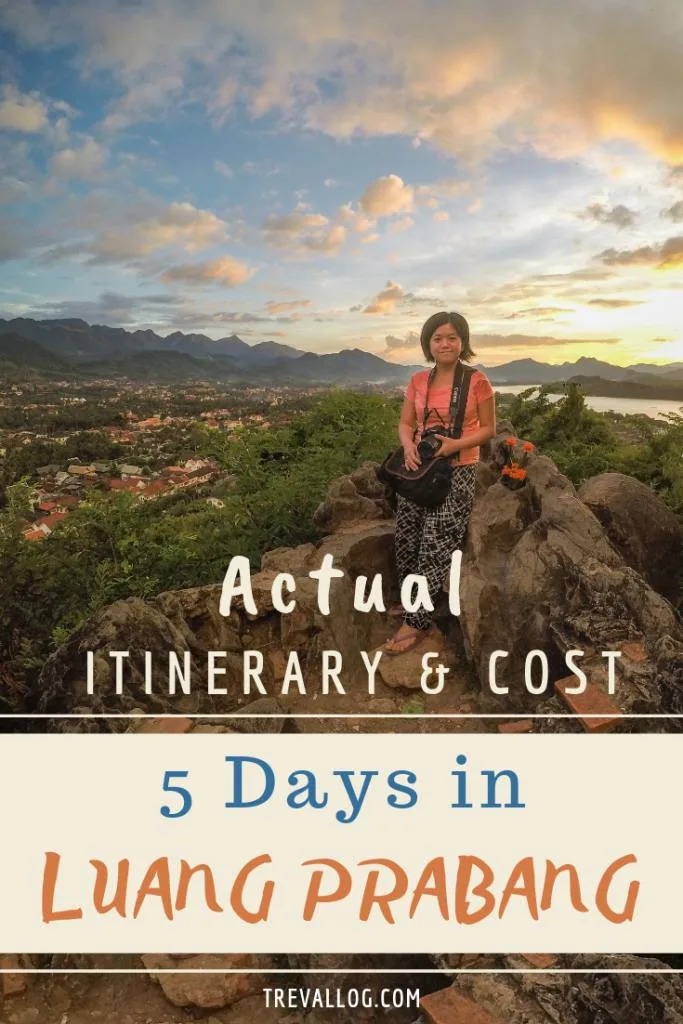 5 days luang prabang itinerary