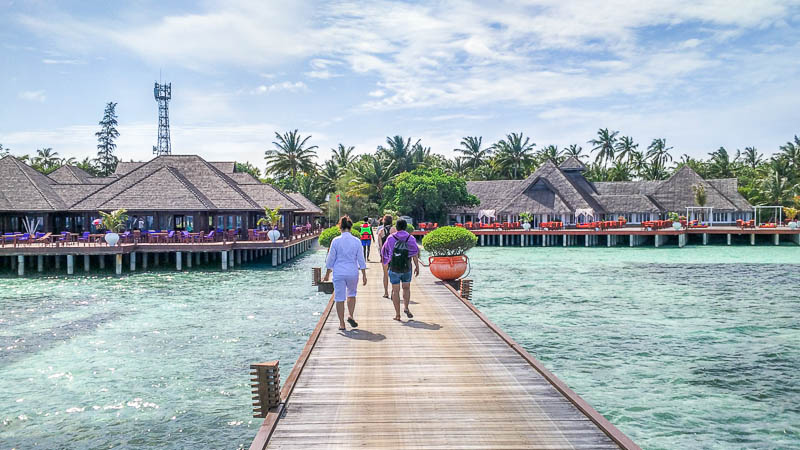 Olhuveli Beach Spa Resort Maldives Jetty