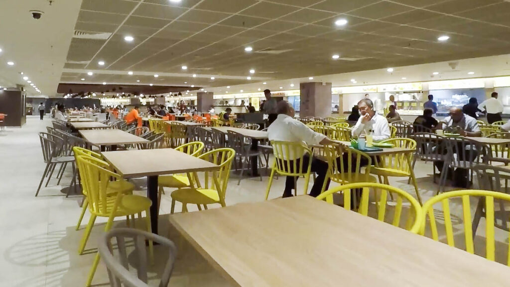 Singapore Changi Airport Staff Canteen at Terminal 1