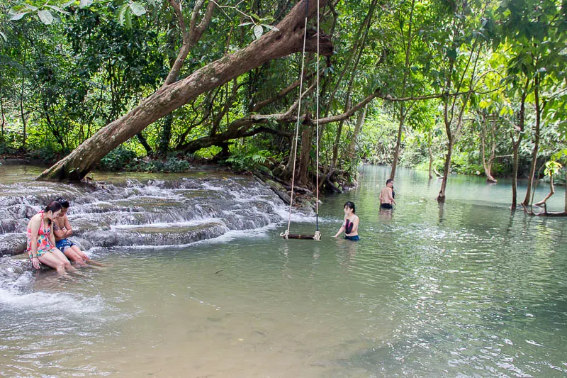 Kuang Si Waterfalls in Luang Prabang