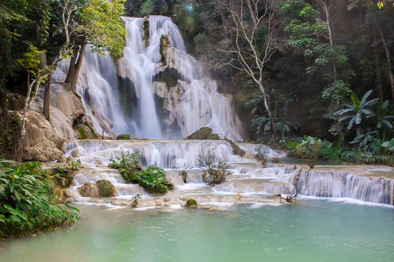 Kuang Si Waterfalls in Luang Prabang