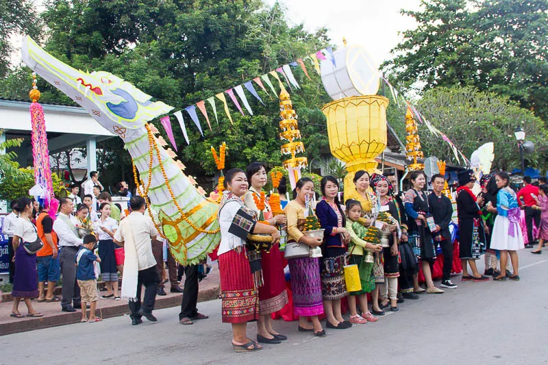 Boun Lai Heua Fai – Festival of Light Boats in Luang Prabang