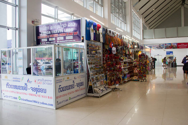 Luang Prabang International Airport - souvenir