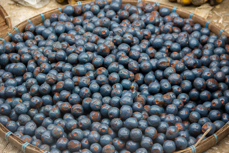 Luang Prabang Morning Market - berries