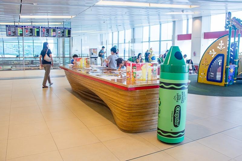 Things to do in Changi Airport Singapore Terminal 1 - Interative Art Public Area